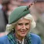 Britain's Queen Camilla attends the annual Braemar Gathering in Braemar, central Scotland, on September 6, 2025. The Braemar Gathering is a traditional Scottish Highland Games which predates the 1745 Uprising, and since 1848 it has been regularly attended by the reigning Monarch and members of the Royal Family. (Photo by ANDY BUCHANAN / AFP)