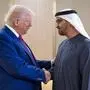 Mohammed bin Zayed mit 
US-Präsident Donald Trump 