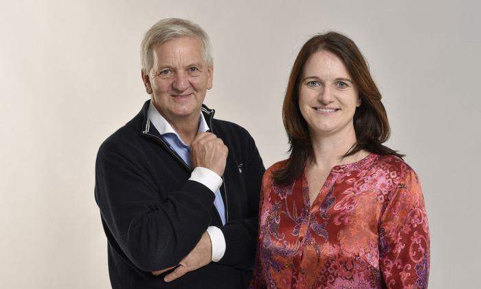Vater und Tochter als Geschäftsführer-Duo: Josef Ortner und Stefanie Rud