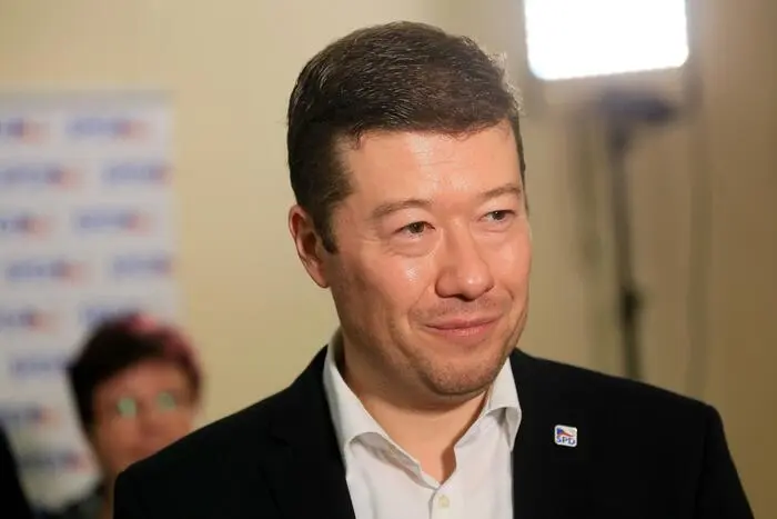 Tschechischer Parlamentspräsident Tomio Okamura: „Völlige Schande“