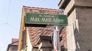 Soll wegen der braunen Vergangenheit ihres Namensgebers umbenannt werden: die Max-Mell-Allee in Graz