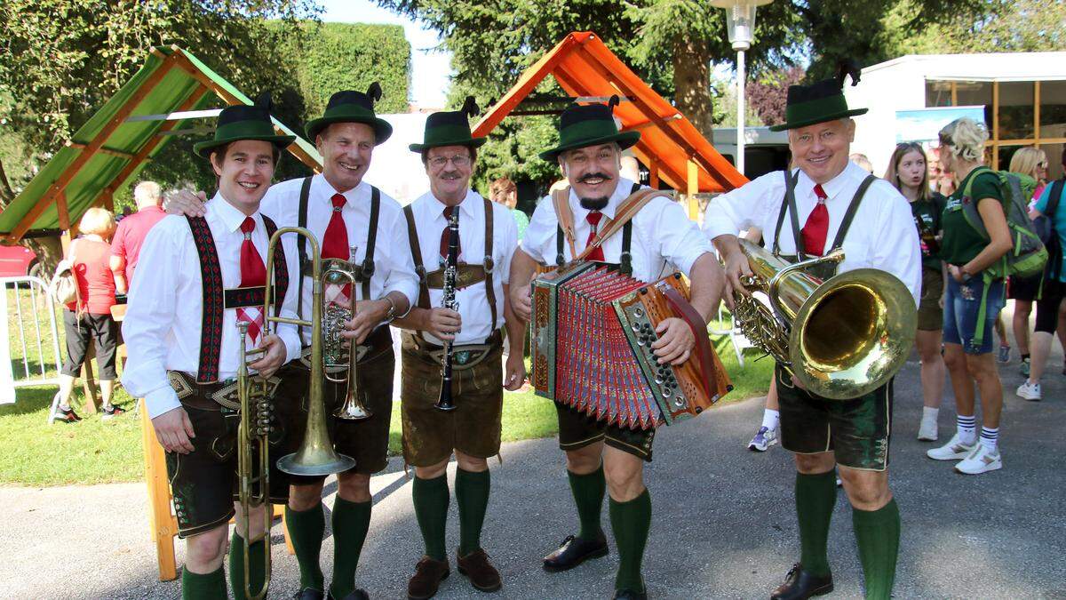 Musik durfte beim Musikwandertag in der Lipizzanerheimat natürlich nicht fehlen