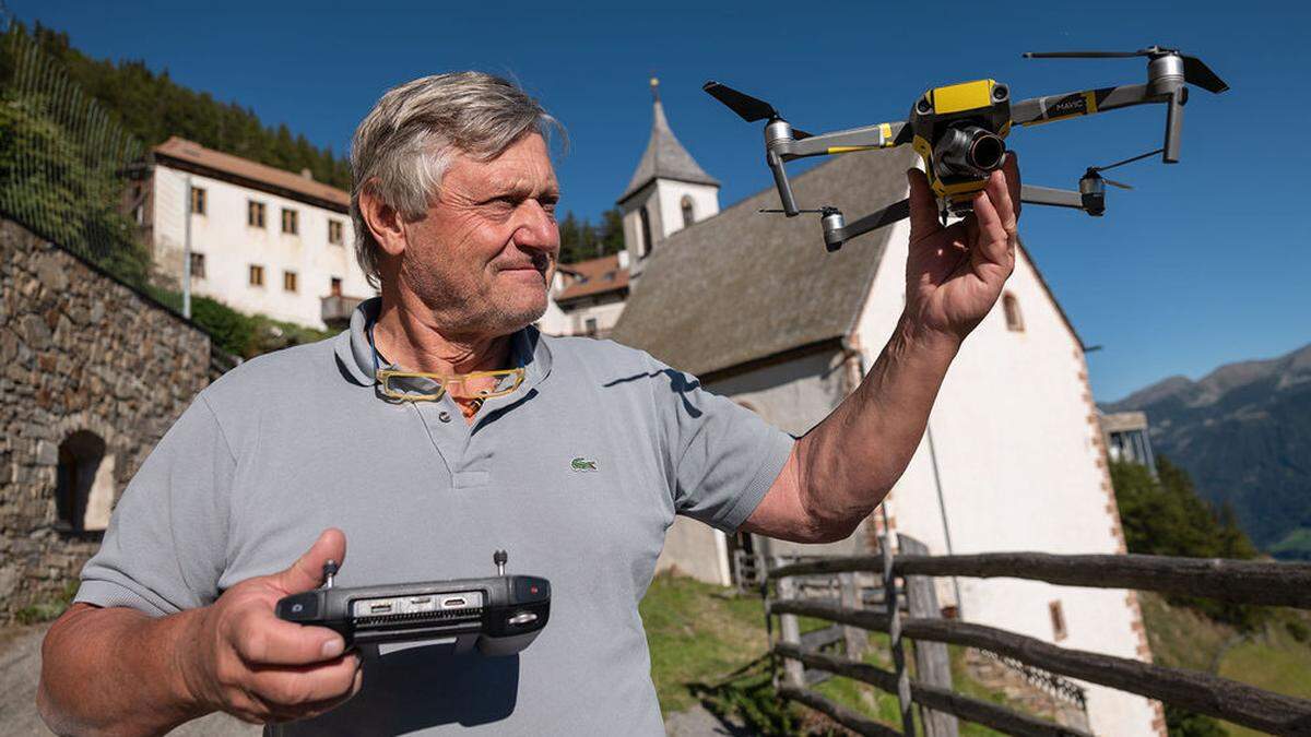 Eigentlich Apotheker, aber auch leidenschaftlicher Fotograf und Filmer: Richard Mayr