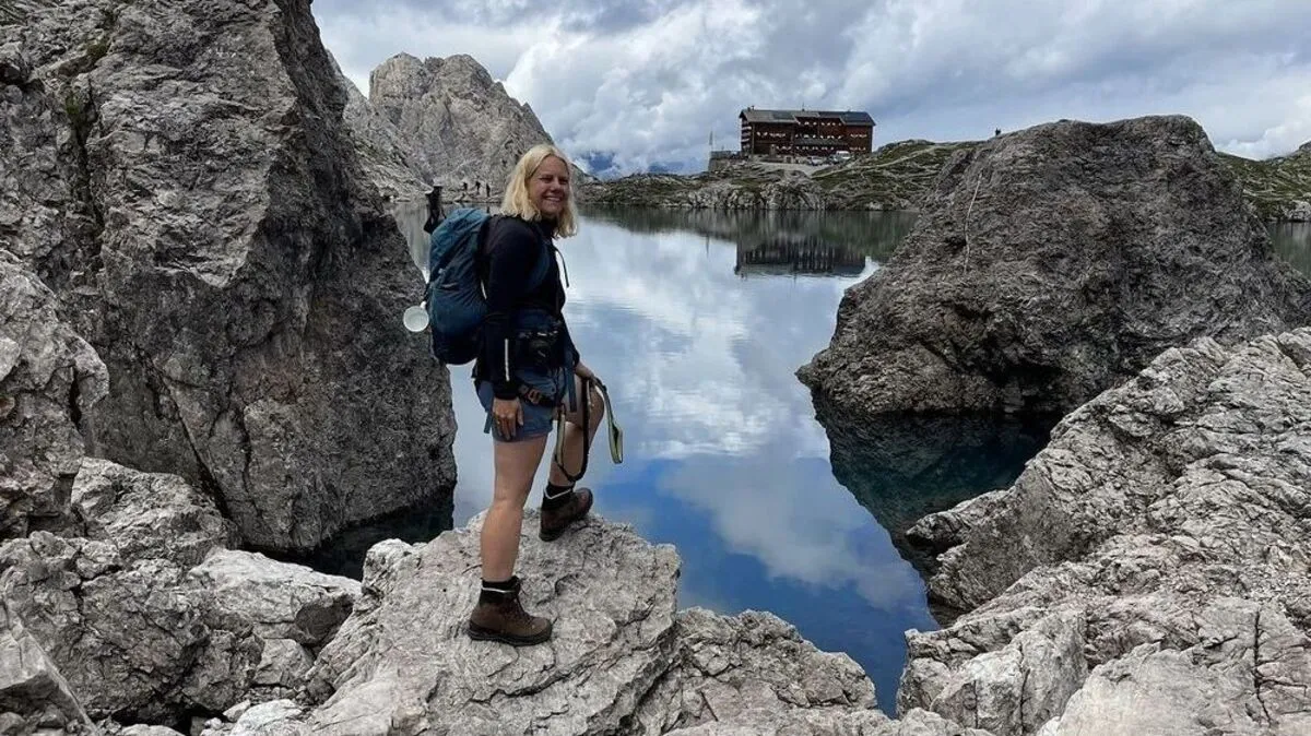 Die deutsche Bloggerin und Autorin Dina Knorr