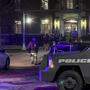 Polizisten stürmen die Michigan State University