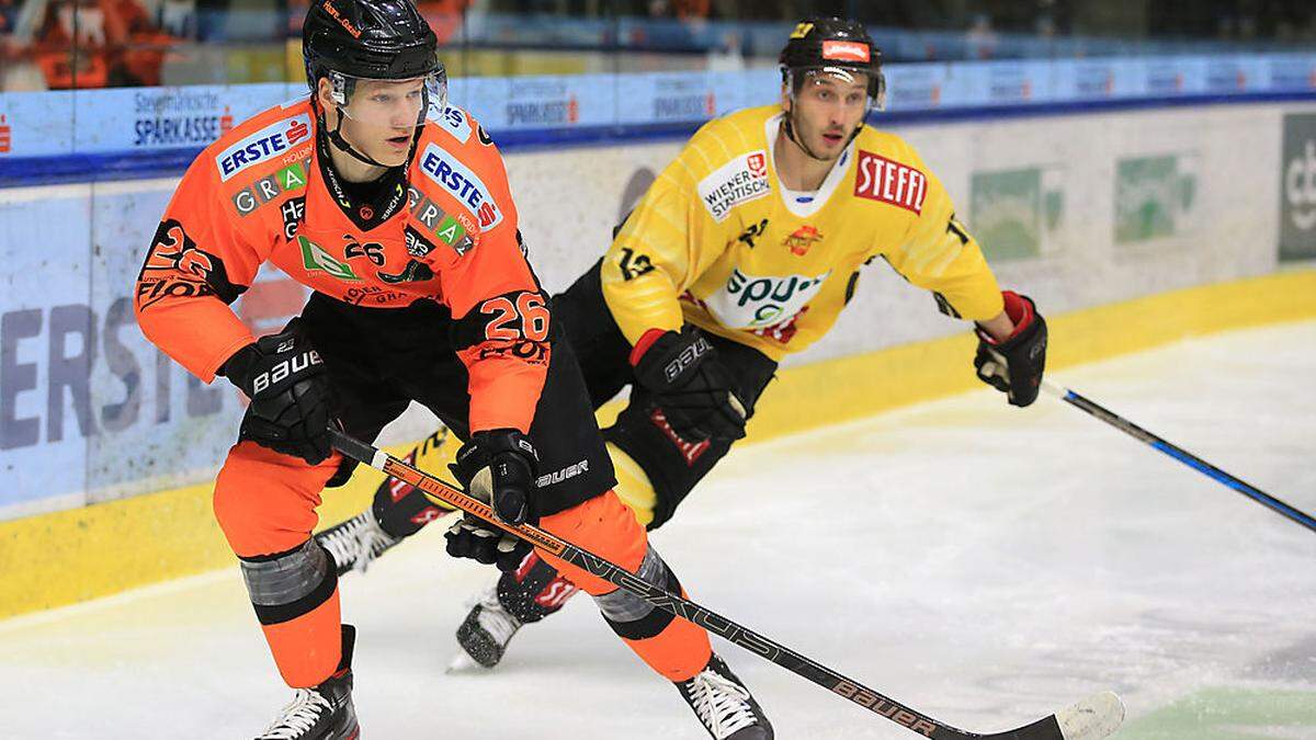 Dominik Grafenthin und die 99ers empfangen heute die Capitals zum zweiten Kräftemessen im Play-off	 