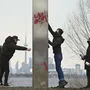Diese Metallsäule tauchte in Toronto auf