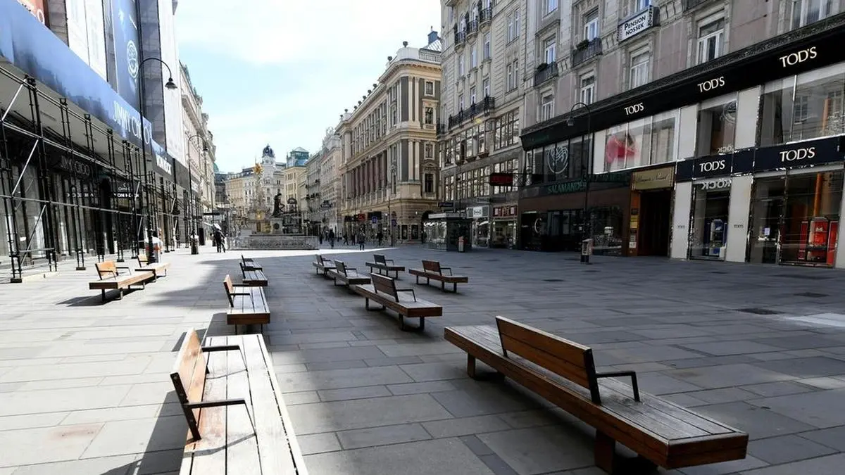 Gewaltige ökonomische Schäden: die ausgestorbene Wiener Innenstadt