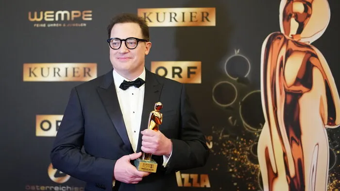 Oscar-Preisträger Brendan Fraser erhielt die "Romy International"