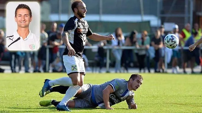 Offensivmann Andreas Allmayer (links) und Gmünd wollen heute "Goliath" Hartberg ärgern. Gmünd-Coach Hannes Truskaller (links)