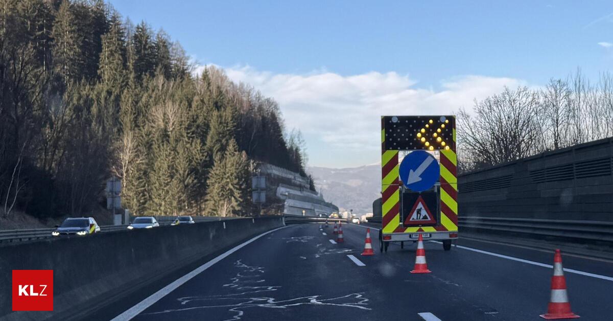 Einspurig-befahrbar-Zweite-Phase-der-S6-Sanierung-bei-Leoben-Ost-startet