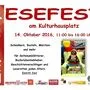 Lesefeste am 14. Oktober