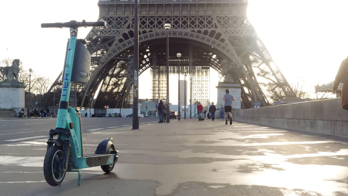 In Paris haben die Einwohner über die Nutzung von Leih-E-Roller abgestimmt