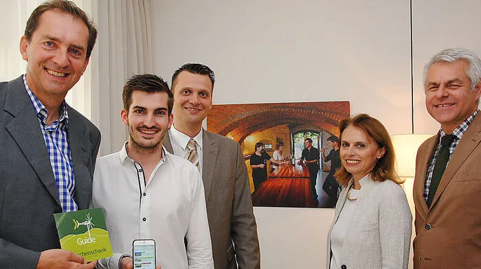 Wolfgang und Oliver Klemencic, Bernhard Luef, Susanne Kraus-Winkler und Mustafa Özdemir