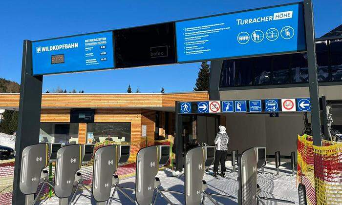 Der neue 6er-Sessellift „Wildkopfbahn“ auf der Turracher Höhe