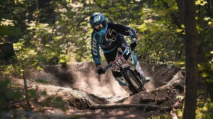So ähnlich werden die Mountainbike Flow Trails auf der Koralpe in der Fertigstellung aussehen