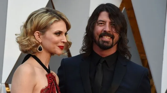 Dave Grohl mit seiner Frau Jordyn Blum