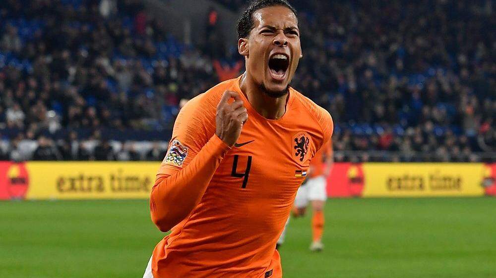 Wird Virgil van Dijk bei der Euro im Sommer für Holland auflaufen?