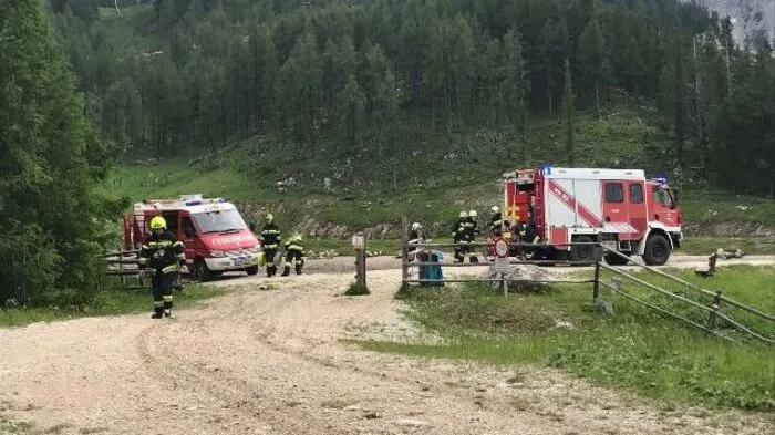 Auf der Petzen wurde der Ernstfall durchgespielt ...