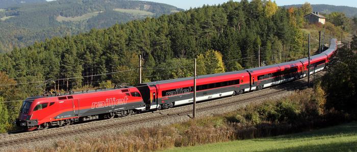 Statt zwischen Kärnten und Wien sind die meisten modernen Railjets jetzt zwischen Wien und Linz unterwegs (Symbolfoto)