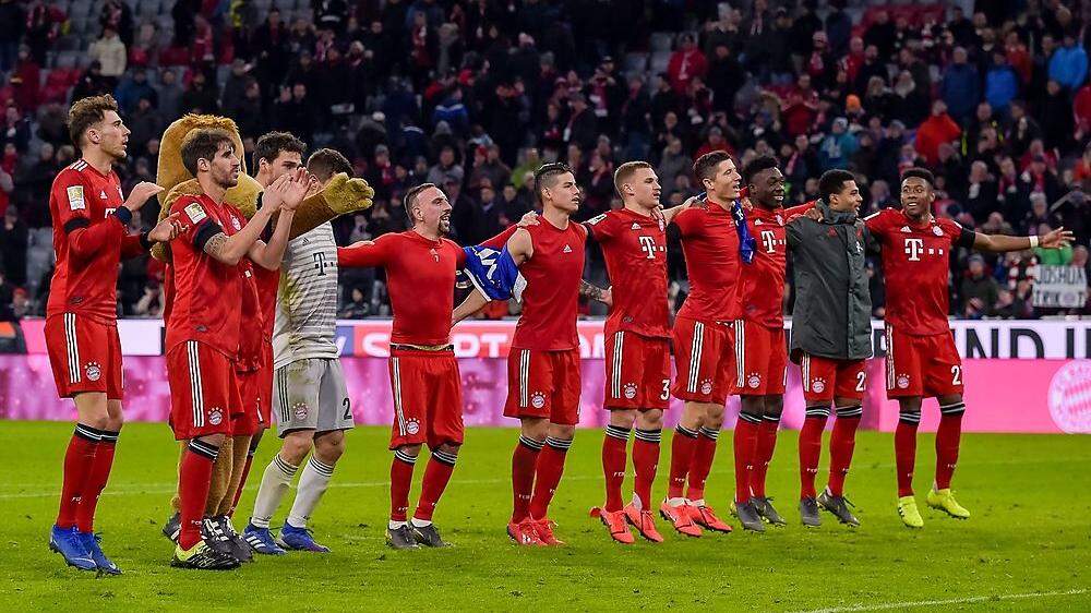 Bayern München will heute gegen Augsburg nichts anbrennen lassen