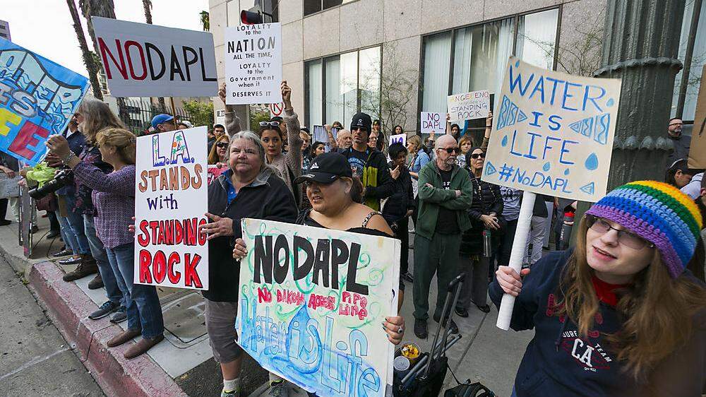 Proteste gegen die Dakota-Access-Pipeline