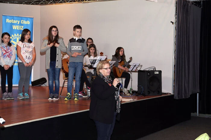 Die Pflichtschulinspektorin Juliane Müller war begeistert von den Werken der jungen Literaten.