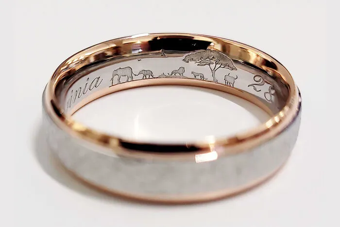 Es sind unterschiedlichste Ring-Gravuren möglich
