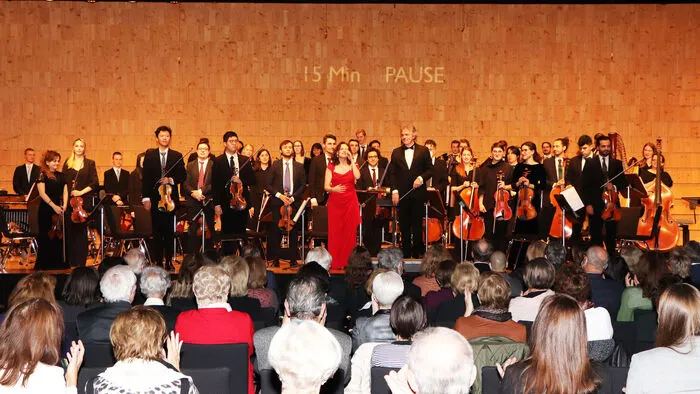 Ein Konzertprojekt im Alban-Berg-Saal in Ossiach.