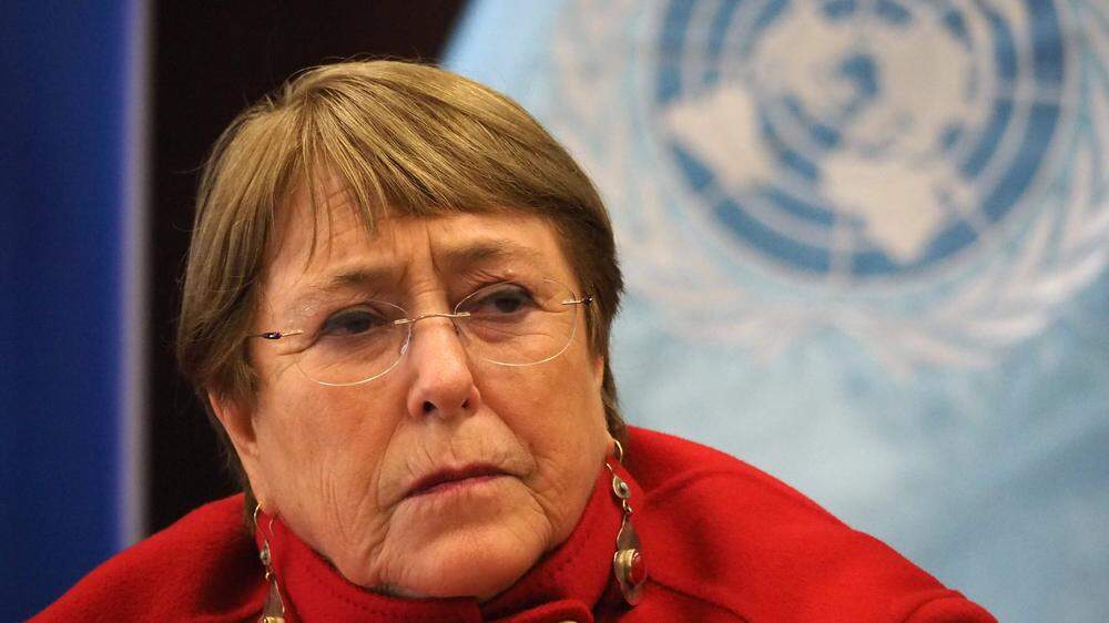 Michelle Bachelet, UNO-Hochkommissarin für Menschenrechte, stand unter immensen Druck