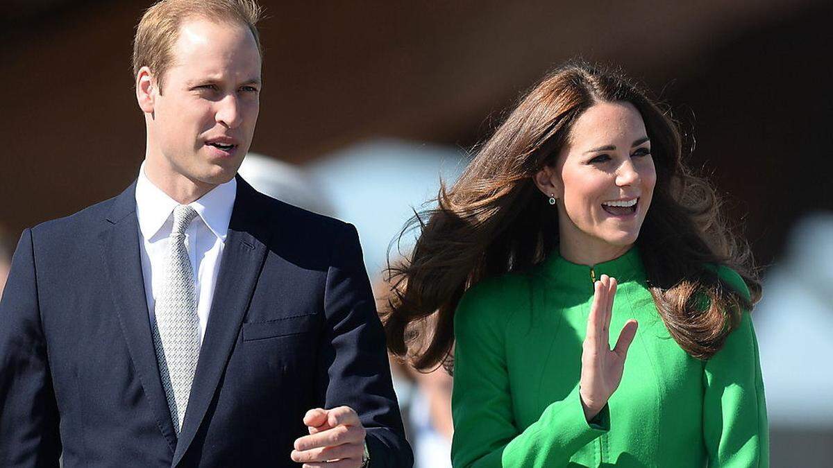 Werden bald nach Deutschland reisen: Prinz William und Herzogin Kate