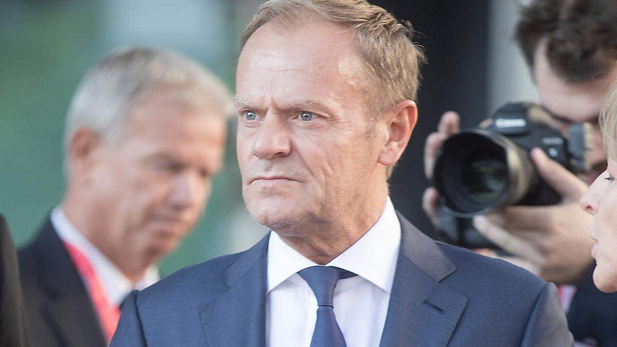 Insgesamt drei Briefe erhielt EU-Ratschef Tusk