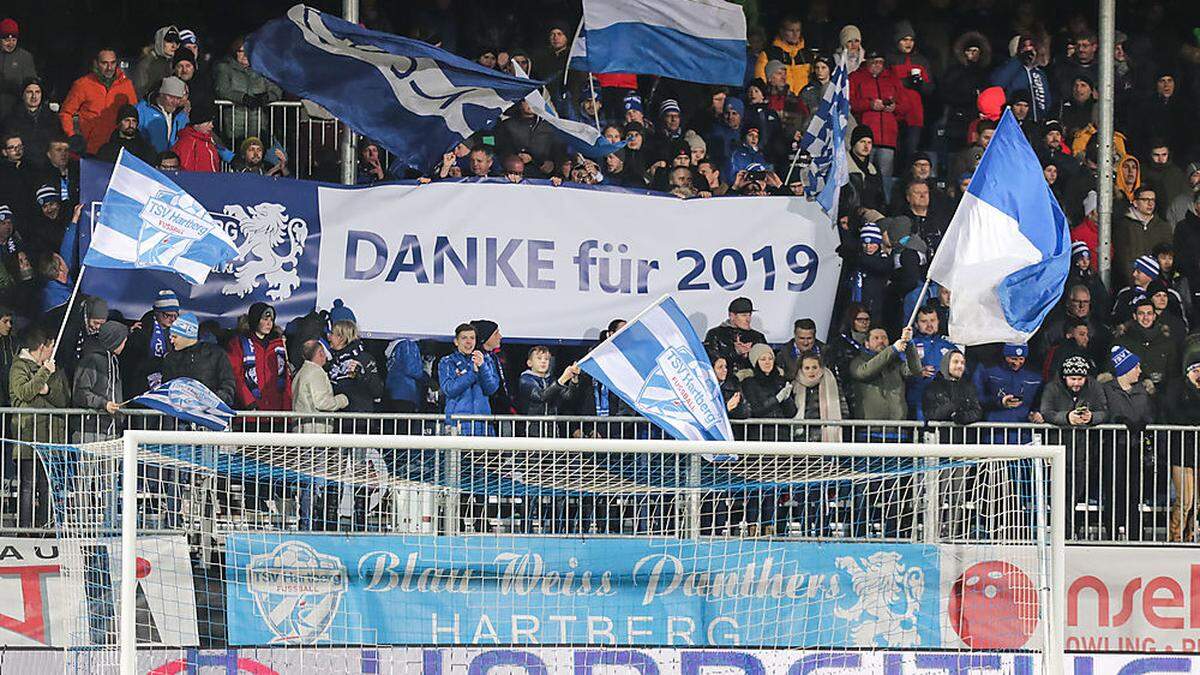 Die Fans bedankten sich bei der Mannschaft