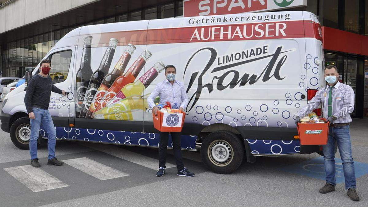 Eine Kooperation von Spar Pammer, Limonaden Brantl und der Bezirkshauptmannschaft Voitsberg macht die Hilfe möglich  