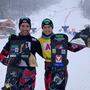 Jeweils Zweite beim Slalom in Bansko: Obmann und Schöffmann 