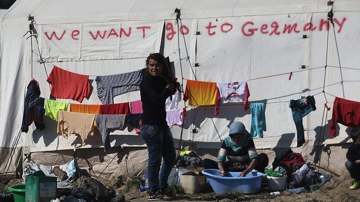 Hauptziel Deutschland: Unser Nachbarland nahm die meisten Flüchtlinge auf