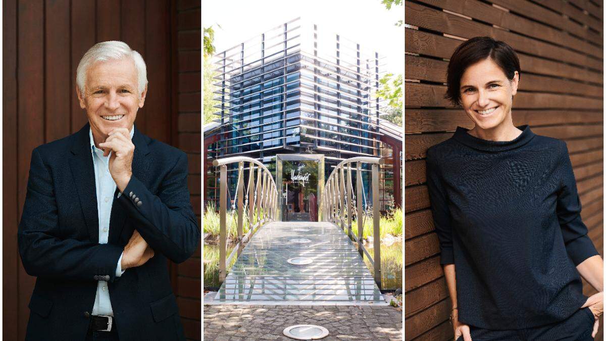 Sepp (Unternehmensgründer, li.) und Susanne Hartinger (Geschäftsführerin, re.) von Hartinger Consulting in Kaindorf an der Sulm