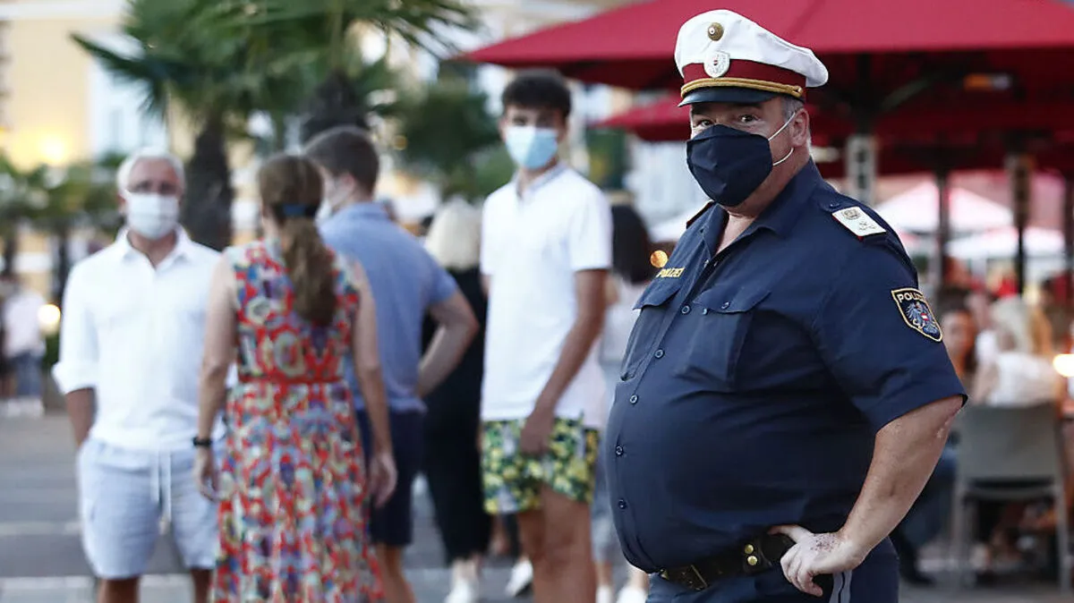 Ab 21 Uhr muss im öffentlichen Raum in Velden ein Mund-Nasen-Schutz getragen werden