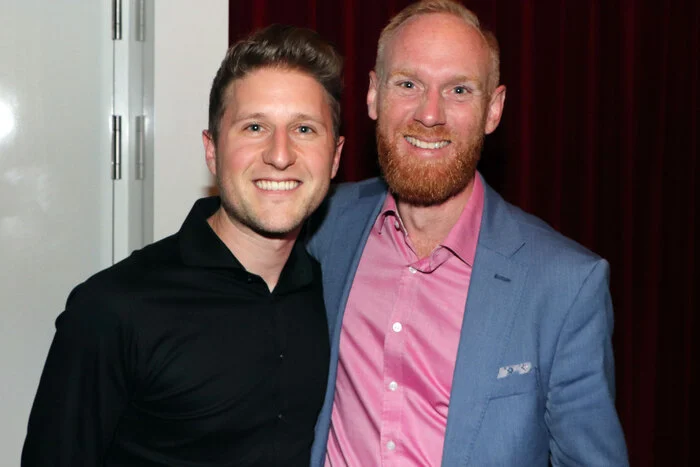 Der neue Musikpädagogischer Leiter von der CMA Michael Mayer (Sohn von Huby Mayer von den fidelen Mölltaler) und  Stefan Süssenbacher der neue Landesobmann des Kärntner Blasmusikverbandes.