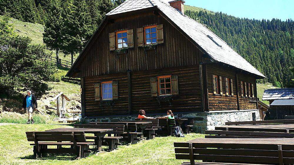 Auf der Peterer Hütte im Oberen Lavanttal merkt man eine geringere Gästefrequenz