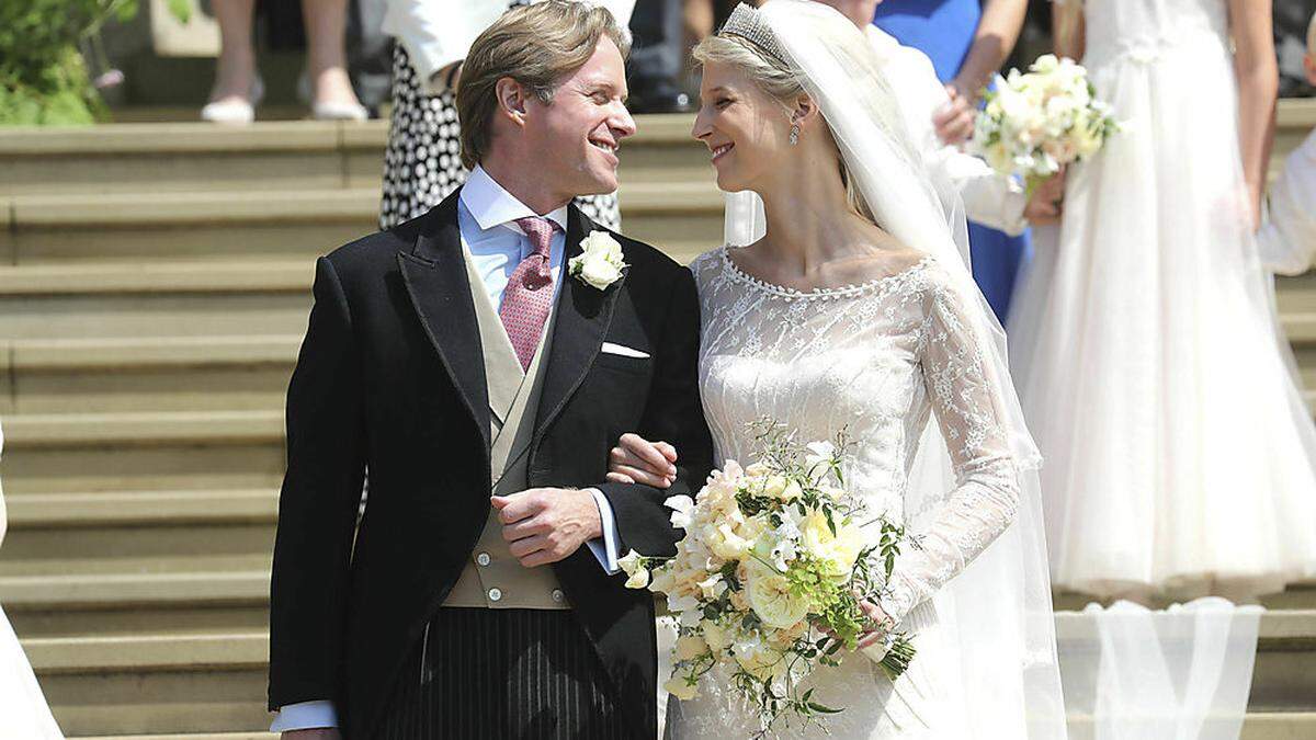 Verliebtes Brautpaar: Gabriella Windsor, Thomas Kingston