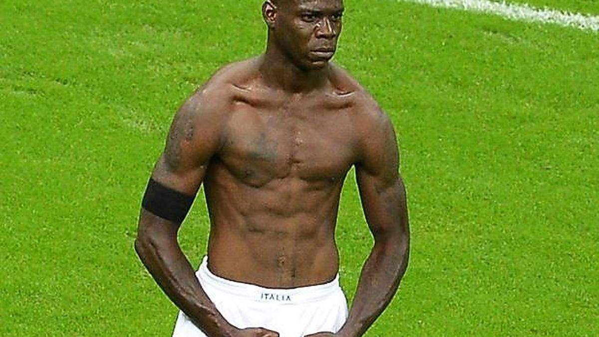 Balotellis Jubelpose wurde bei der Euro 2012 legendär