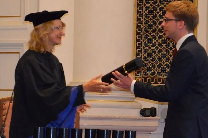 Robert Krotzer im Jahr 2014. Er beschäftigte sich in seiner Diplomarbeit mit: "Langes Schweigen. Der NS-Faschismus in österreichischen Schulbüchern"