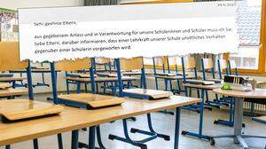 Im Juni 2022 informierte das steirische Gymnasium die Eltern über den Lehrer