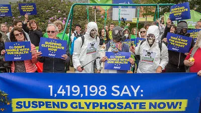 Die Zunft der Glyphosat-Gegner wächst 