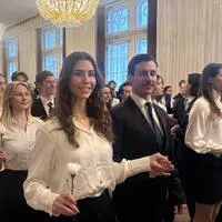Magdalena Ettl und Alexander Proietti bei den Proben am vergangenen Wochenende
