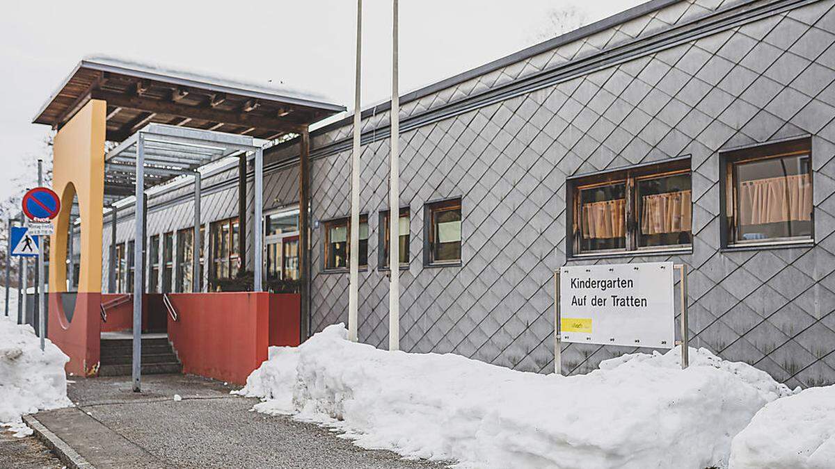 Der städtische Kindergarten &quot;Auf der Tratten&quot; in Villach ist noch bis einschließlich 4. Februar geschlossen