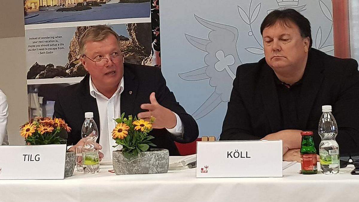 Andreas Köll und seine Kollegen stellen sich hinter Landesrat Bernhard Tilg