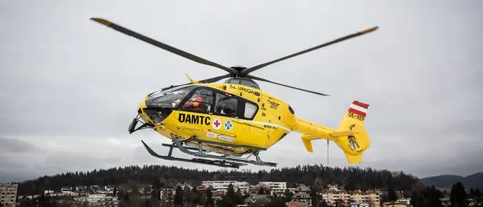 Der Schwerstverletzte wurde mit dem Rettungshubschrauber C11 ins Klinikum geflogen (Symbolfoto)