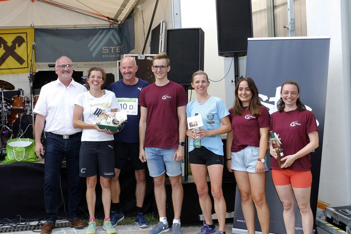 Petra Leidorfer und Hermann Peindl gewannen den Viertelmarathon.